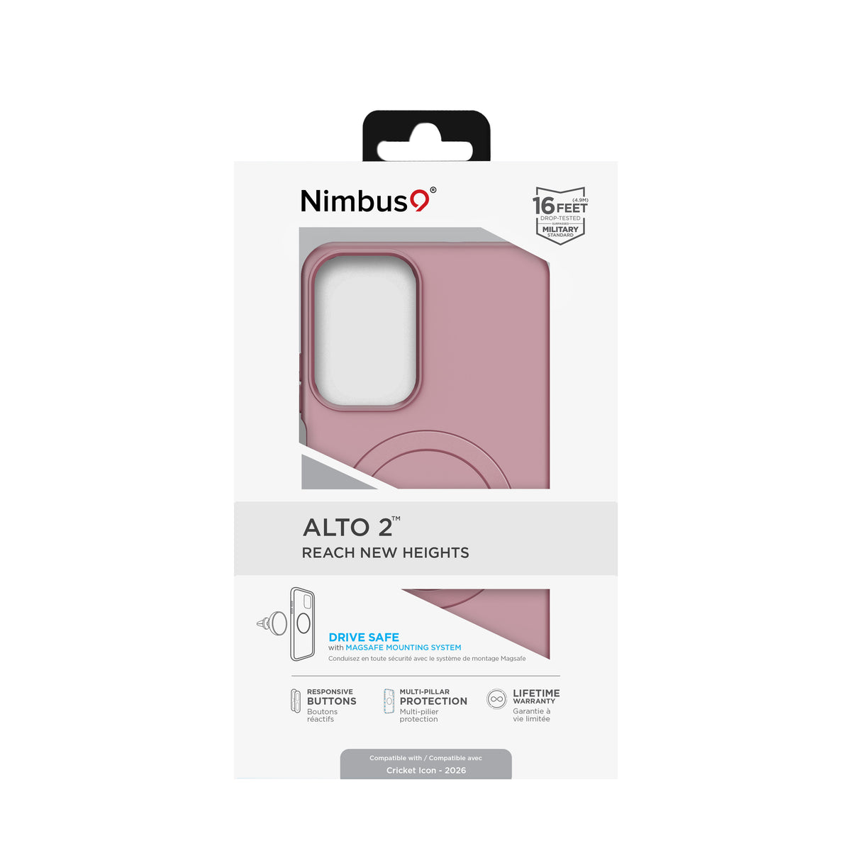 Nimbus9 Alto 2 Cricket Icon - 2026 Case