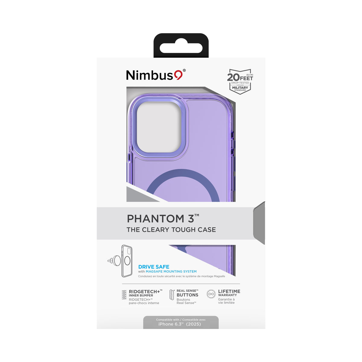 Nimbus9 Phantom 3 iPhone 17 MagSafe Case