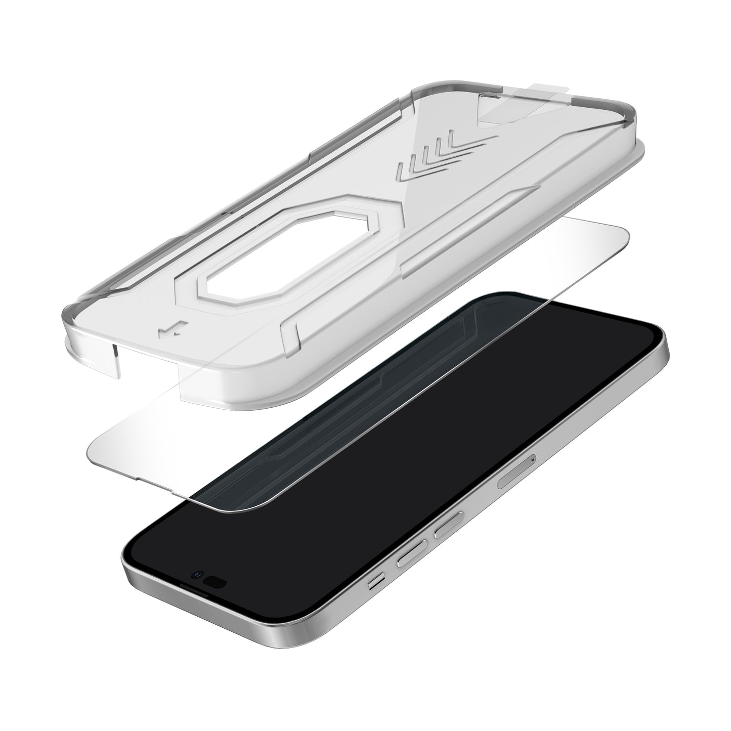 Cristal templado Nimbus9 y kit de instalación para iPhone 14 Pro (6.1) - Transparente
