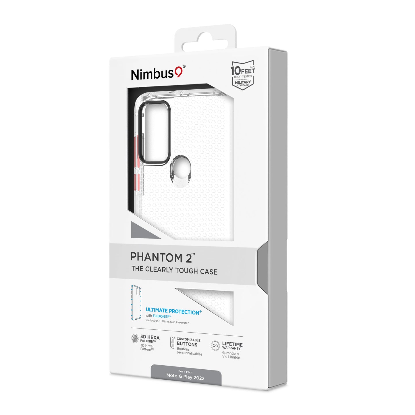 Coque Nimbus9 Phantom 2 Moto G Play (2023) - Transparente