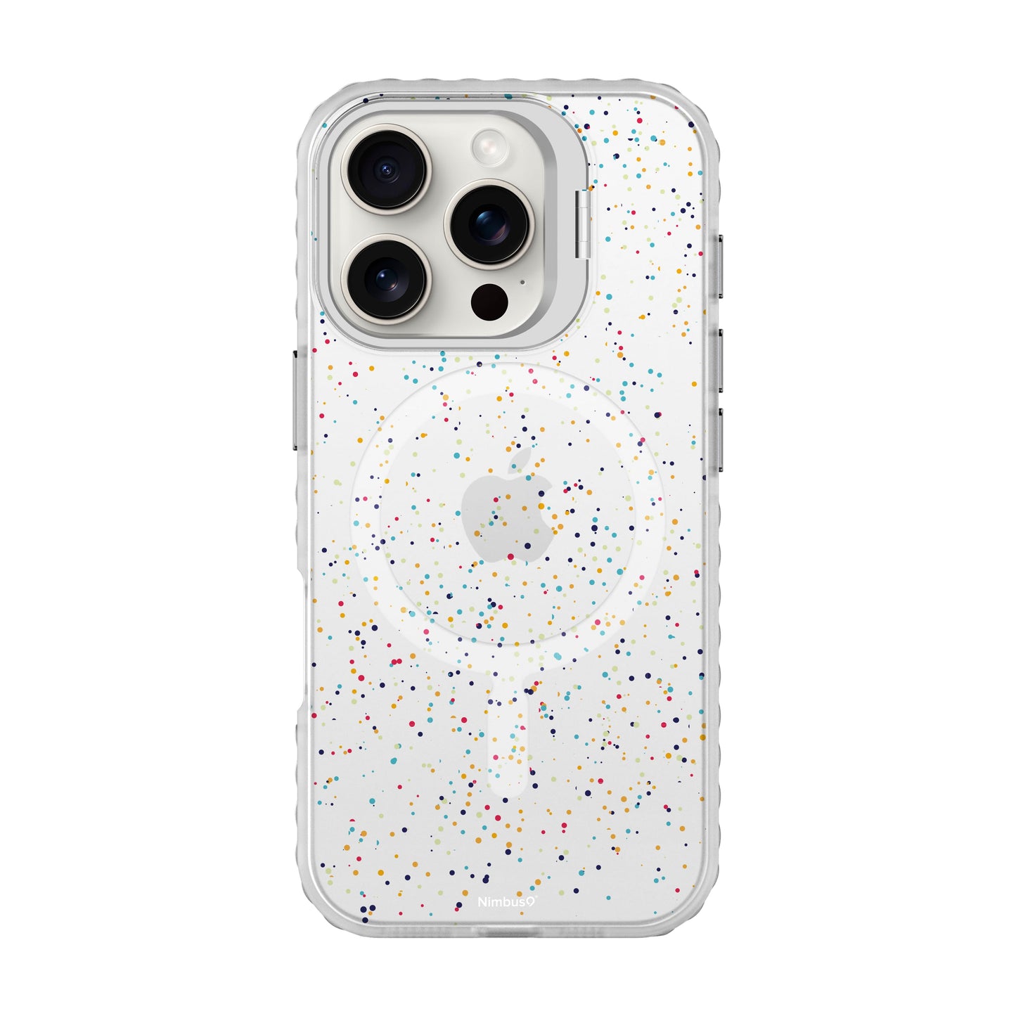 Coque iPhone 16 Pro MagSafe Nimbus9 Stratus 2 - Confettis