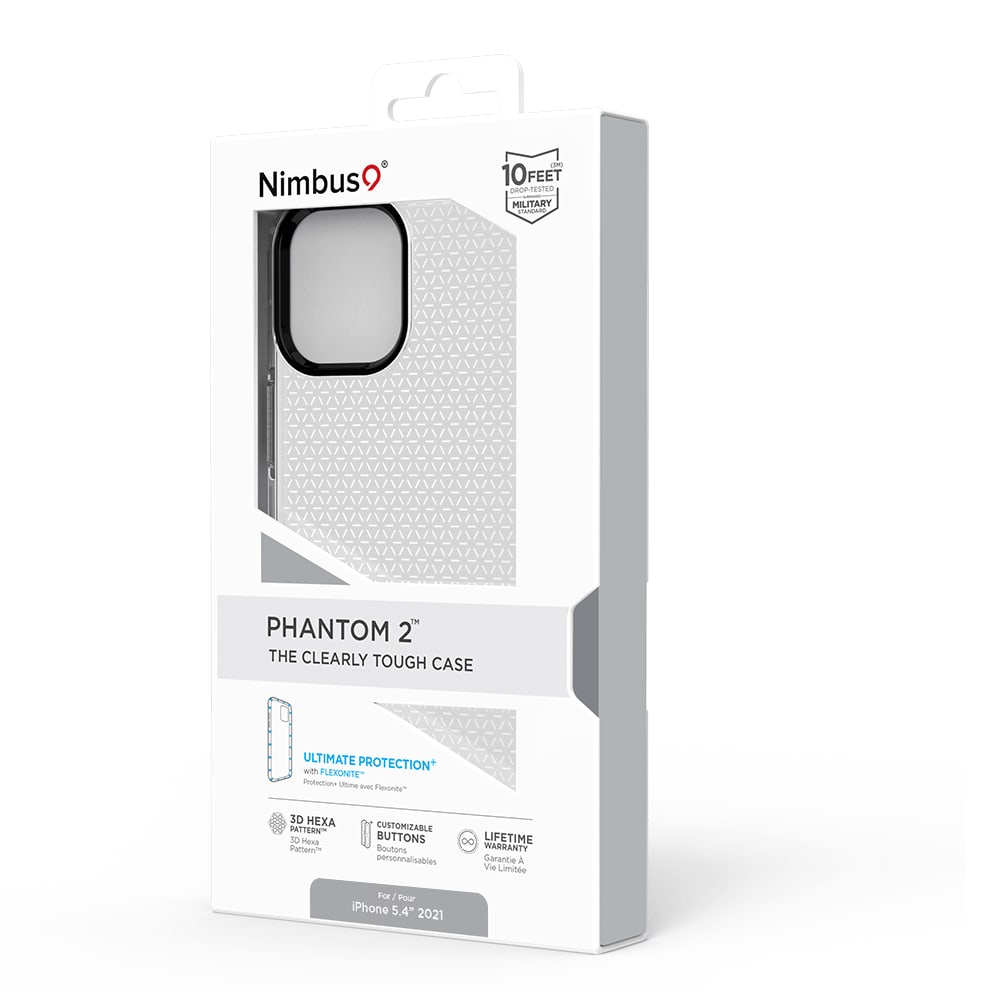 Funda Nimbus9 Phantom 2 para iPhone 13 Mini - Transparente