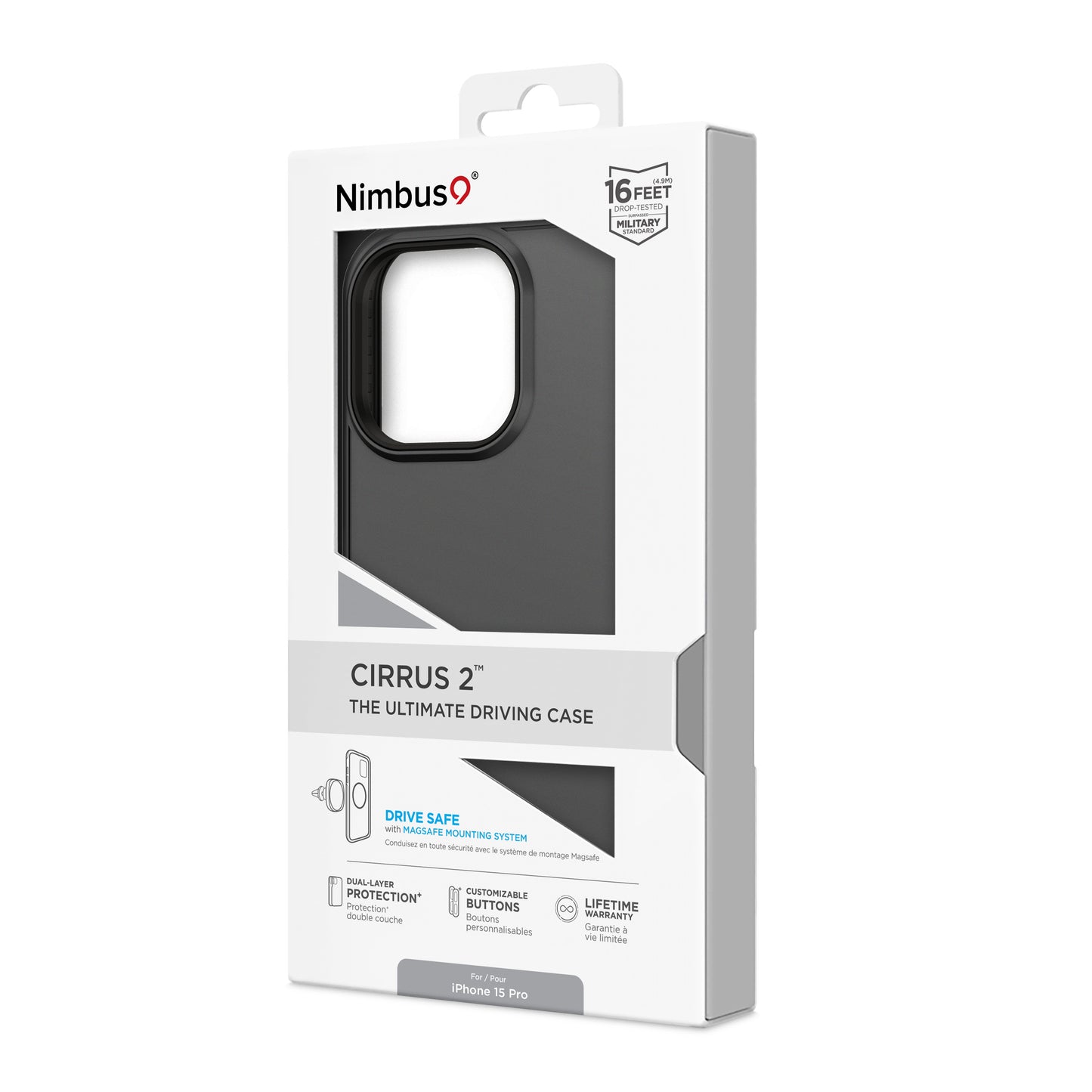 Nimbus9 Cirrus 2 iPhone 15 Pro MagSafe Case