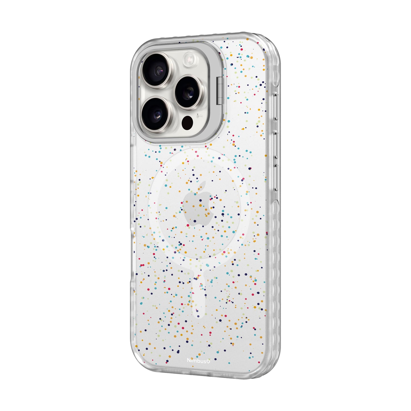 Coque iPhone 16 Pro MagSafe Nimbus9 Stratus 2 - Confettis