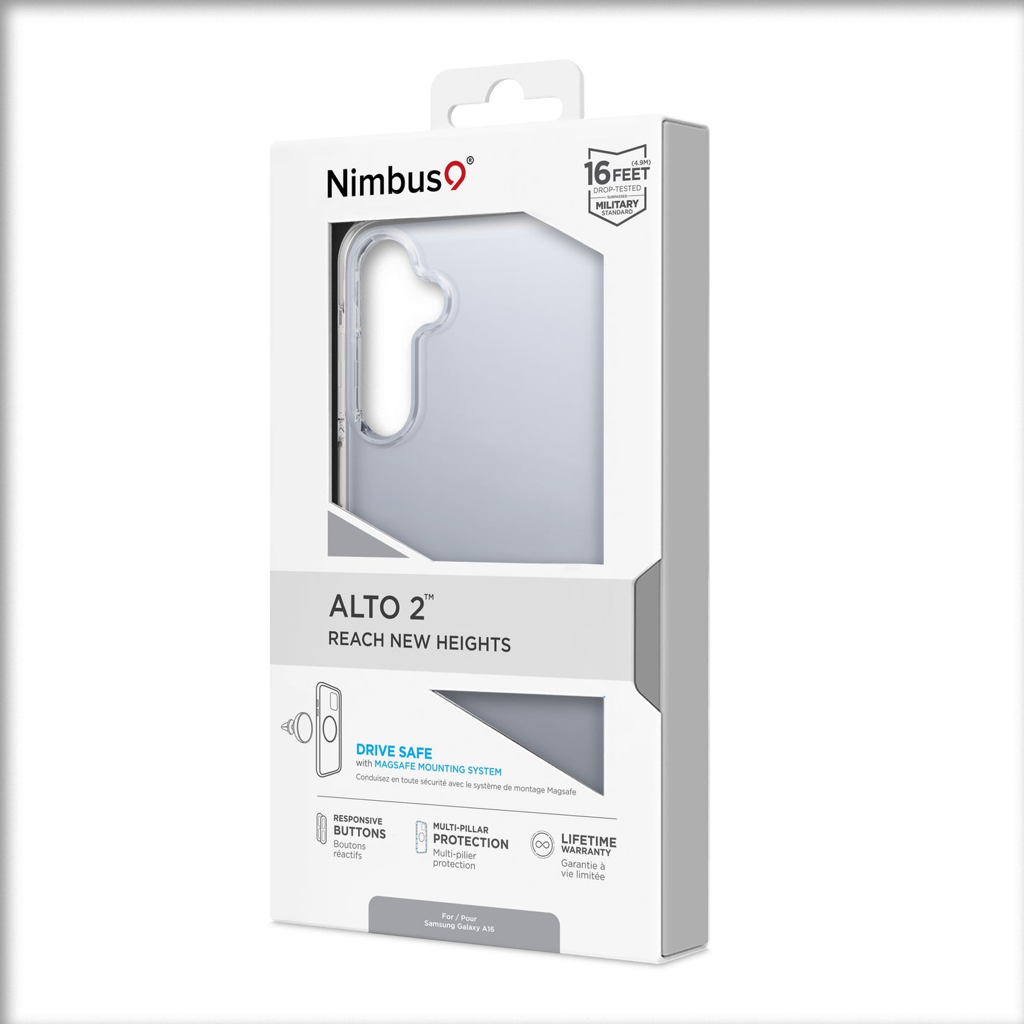 Nimbus9 Alto 2 Galaxy A16 5G Case - Clear