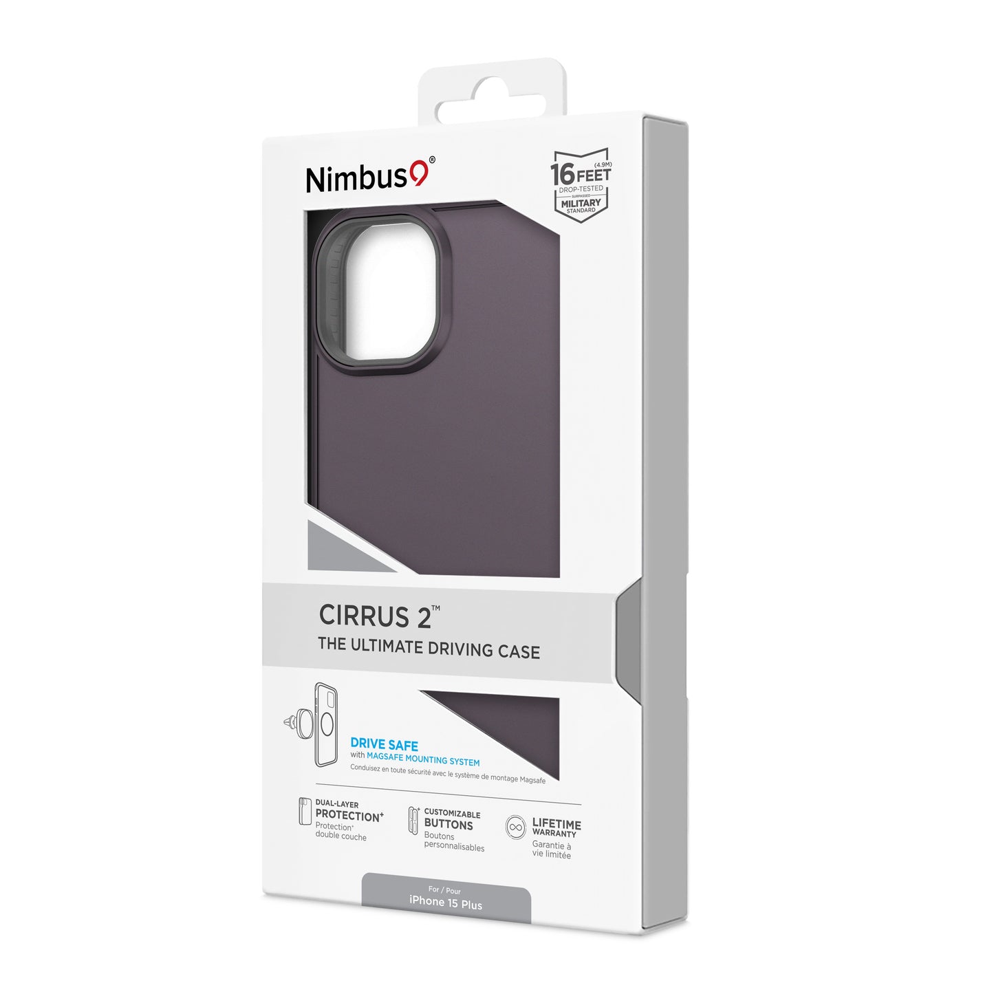 Nimbus9 Cirrus 2 iPhone 15 Plus MagSafe Case