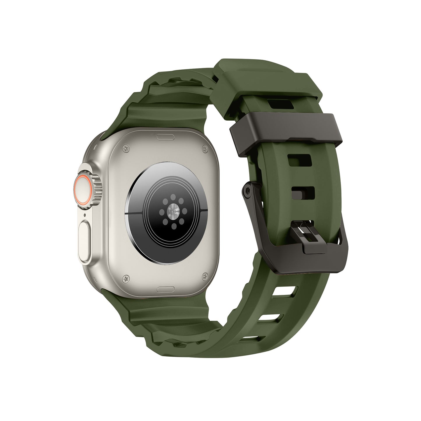 Nimbus9 RidgeFit Rugged Sport Band for Apple Watch 44/45/46/49mm - Green