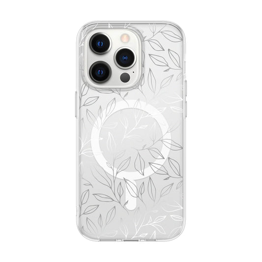 Funda MagSafe Nimbus9 Stratus para iPhone 15 Pro - Hojas