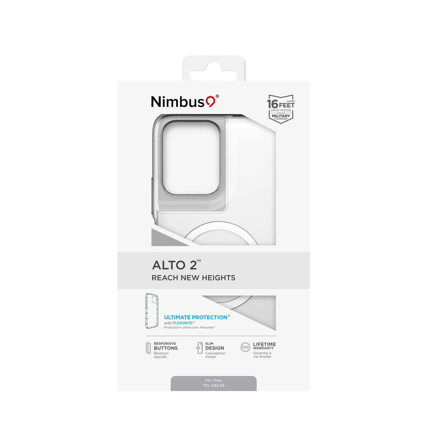 Nimbus9 Alto 2 TCL K33 5G Case