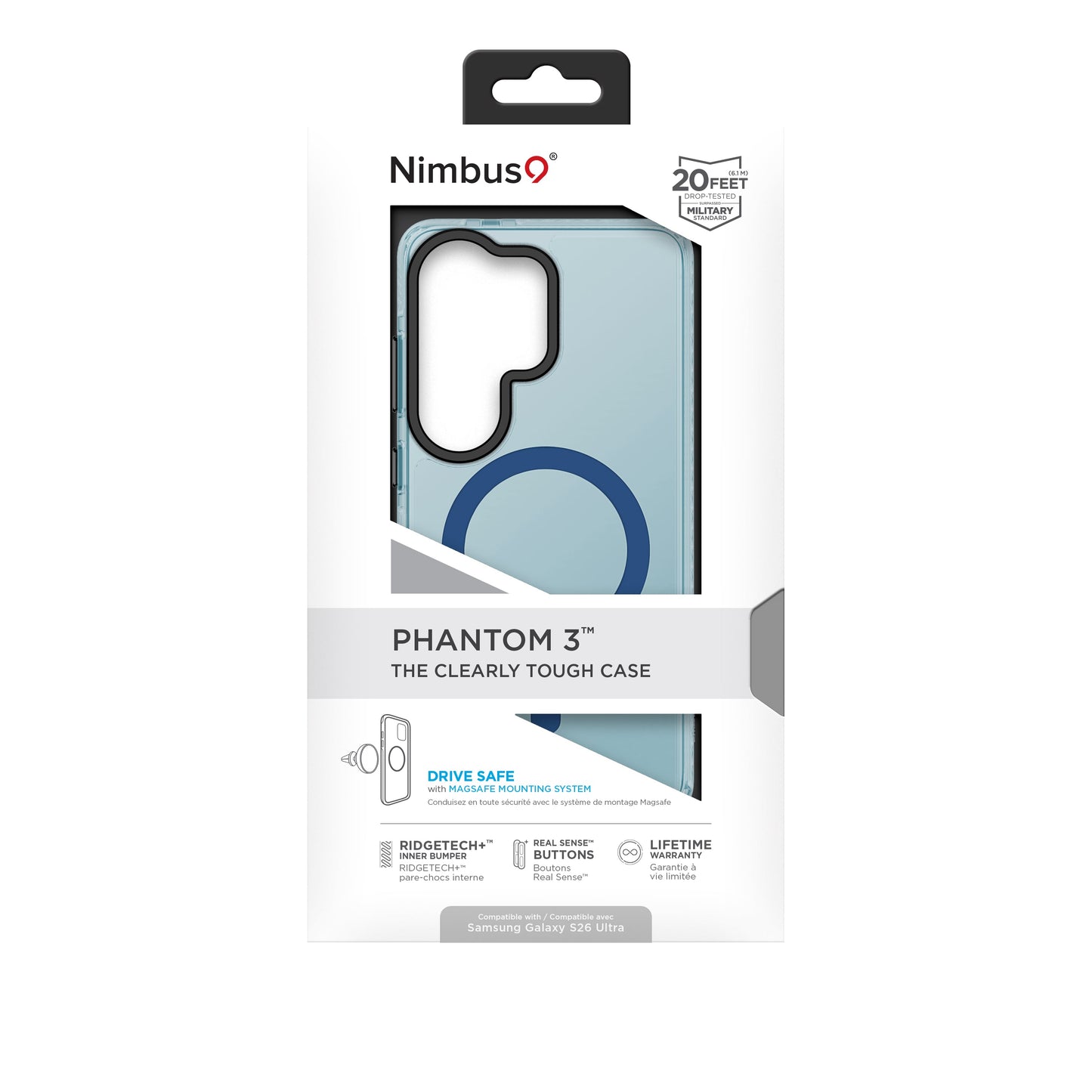 Nimbus9 Phantom 3 Galaxy S26 Ultra MagSafe Case