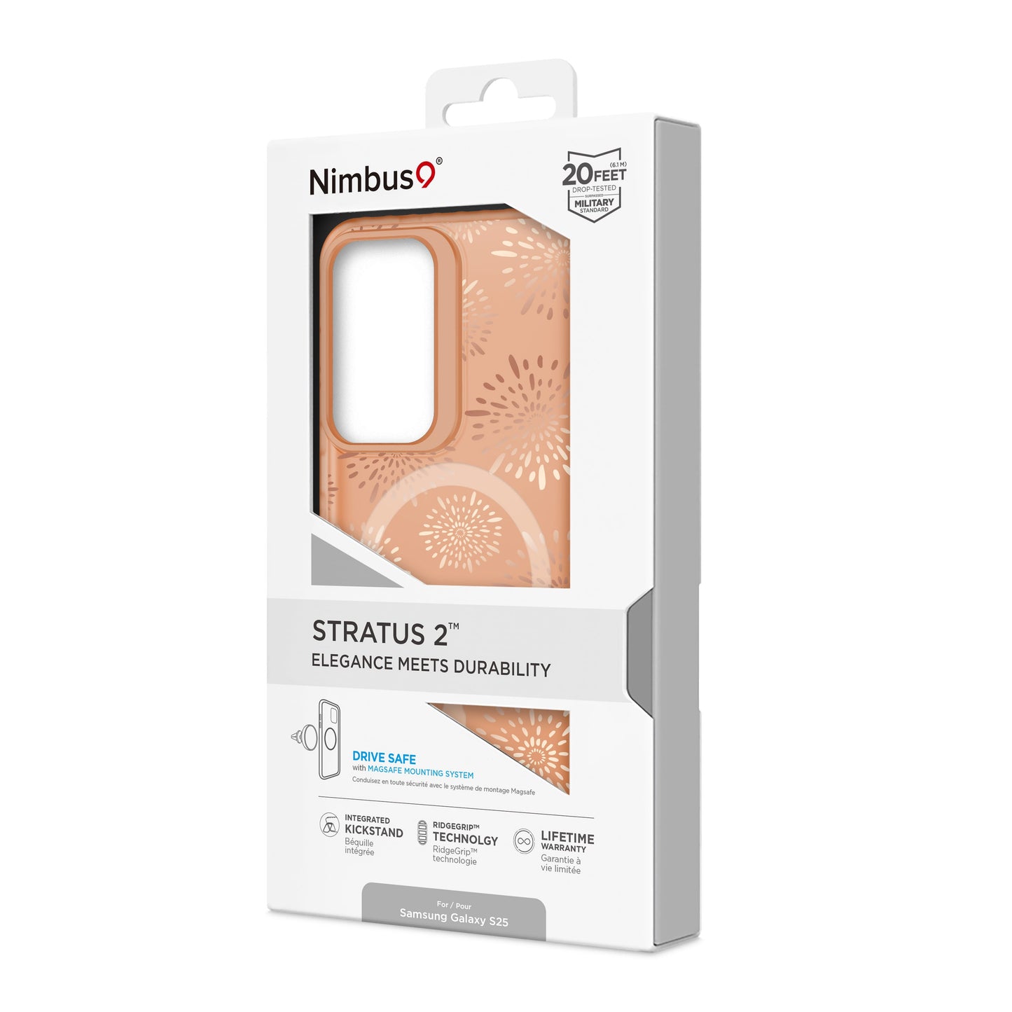 Coque MagSafe Nimbus9 Stratus 2 pour Galaxy S25 – Étoile