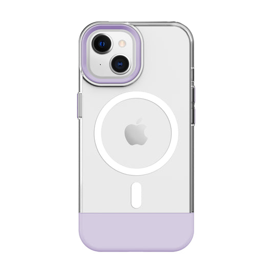 Coque MagSafe Nimbus9 Ghost 3 pour iPhone 15 – Lilas transparent