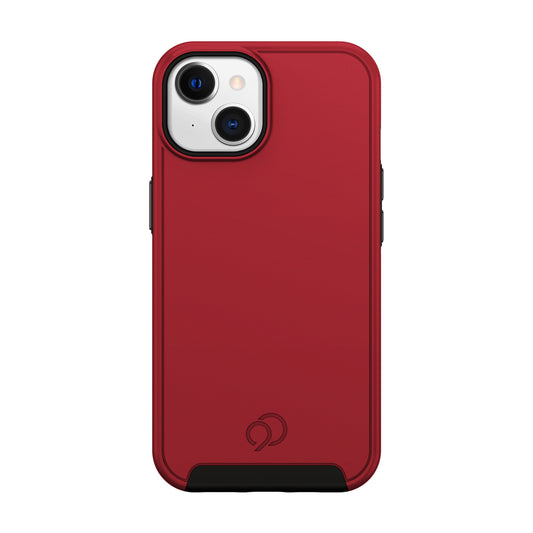 Coque iPhone 15 MagSafe Nimbus9 Cirrus 2 – Cramoisi