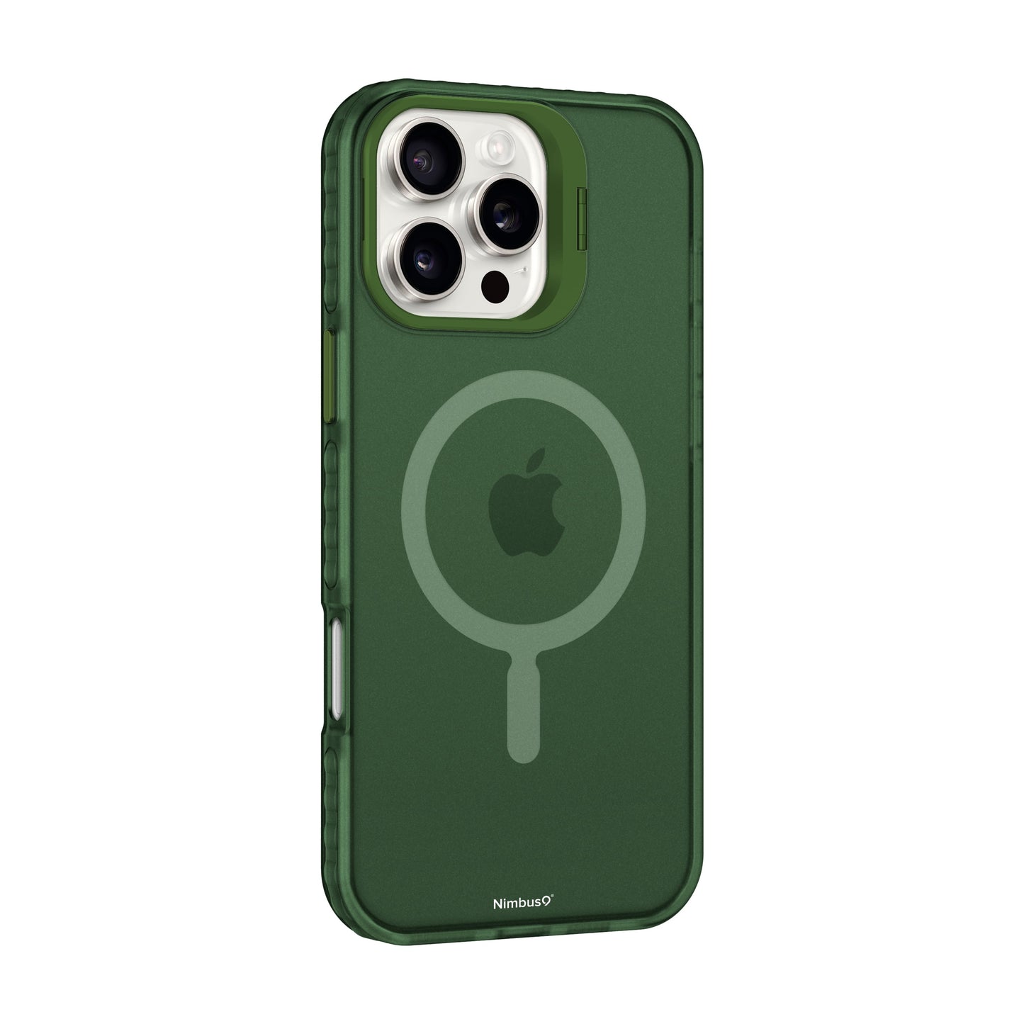 Funda MagSafe Nimbus9 Stratus 2 para iPhone 16 Pro Max - Verde escarcha