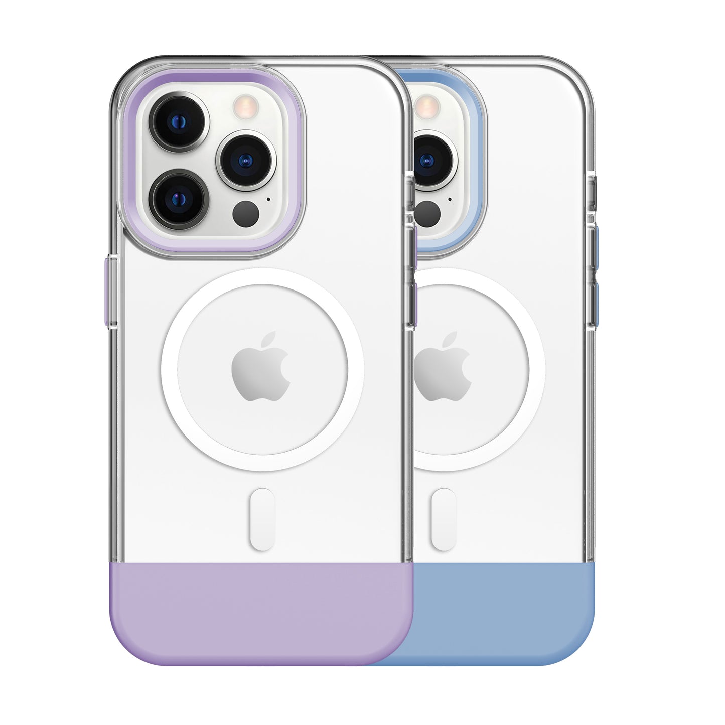 Funda MagSafe Nimbus9 Ghost 3 para iPhone 15 Pro - Lila transparente