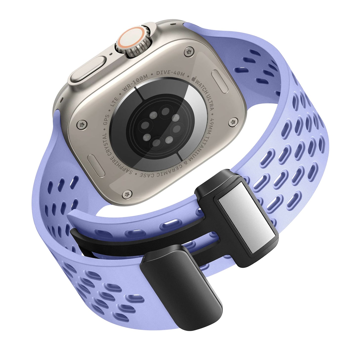 Nimbus9 FlexFit Sport Band for Apple Watch 44/45/46/49mm - Lilac