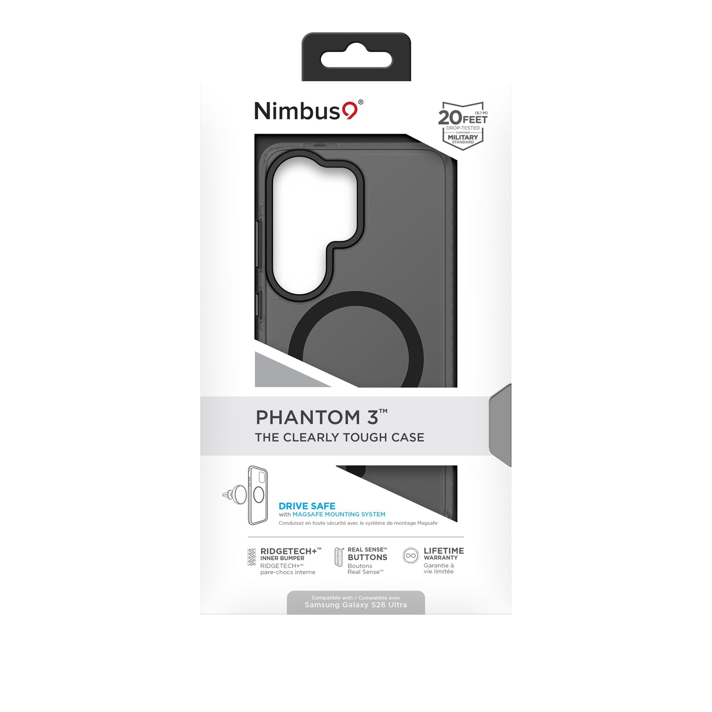 Nimbus9 Phantom 3 Galaxy S26 Ultra MagSafe Case