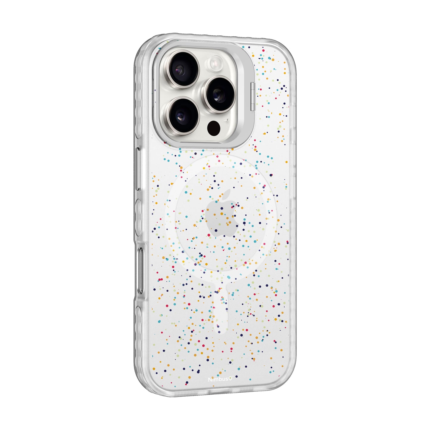 Coque iPhone 16 Pro MagSafe Nimbus9 Stratus 2 - Confettis