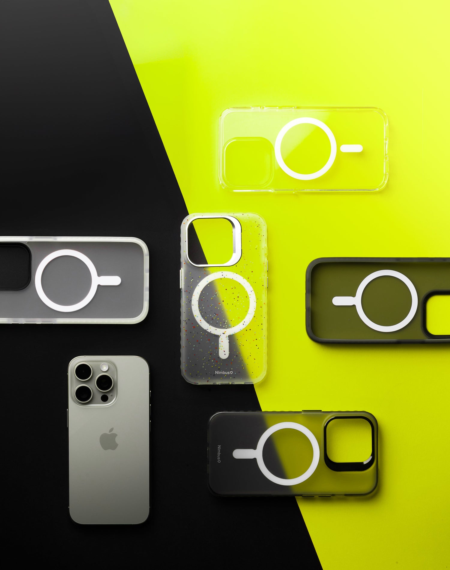  A premium selection of Nimbus9 MagSafe-compatible cases designed for the iPhone 16 Pro Max. Featuring clear, frosted, and gradient finishes for ultimate style and protection.