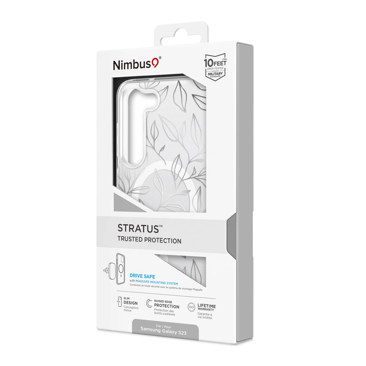 Coque Nimbus9 Stratus pour Galaxy S23 – Feuilles
