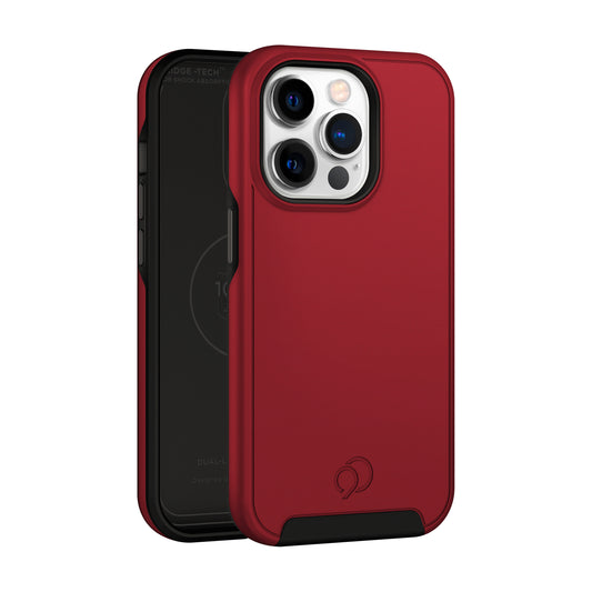 Funda MagSafe Nimbus9 Cirrus 2 para iPhone 15 Pro - Carmesí