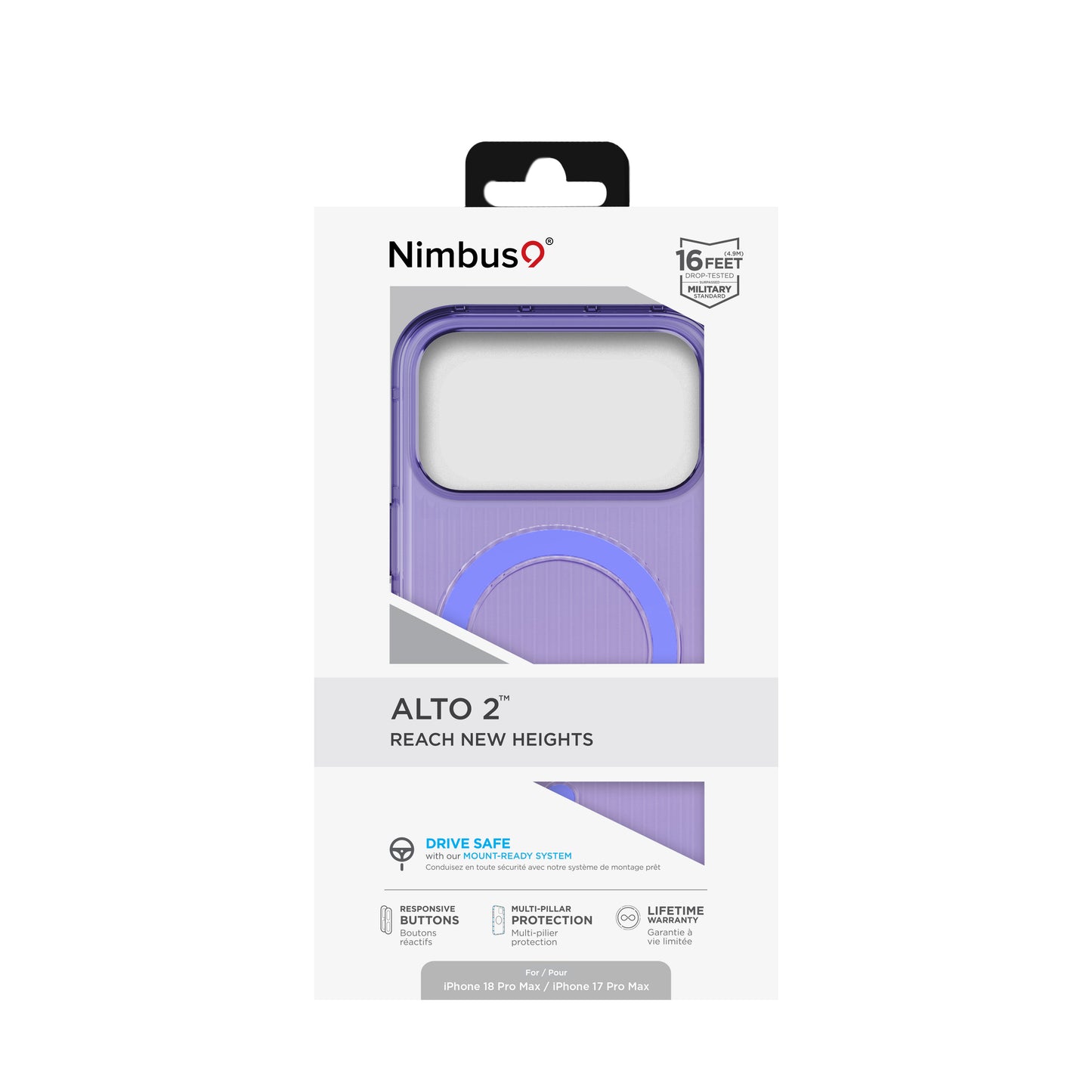 Nimbus9 Alto 2 iPhone 18 Pro Max MagSafe Case