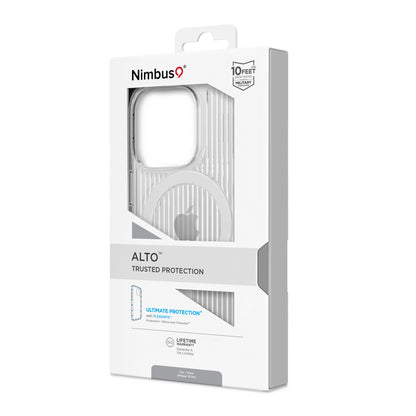 Coque MagSafe Nimbus9 Alto 2 pour iPhone 16 Pro – Transparente
