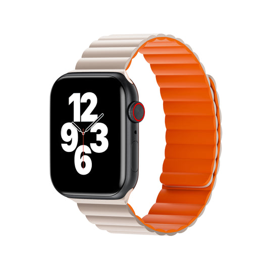 Bracelet magnétique Nimbus9 pour Apple Watch 41 mm - Ivoire