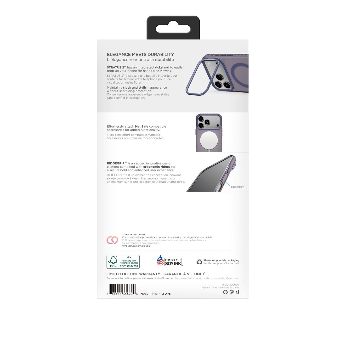 Nimbus9 Stratus 2 iPhone 18 Pro MagSafe Case