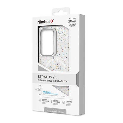 Funda MagSafe Nimbus9 Stratus 2 para Galaxy S25 Ultra - Confeti