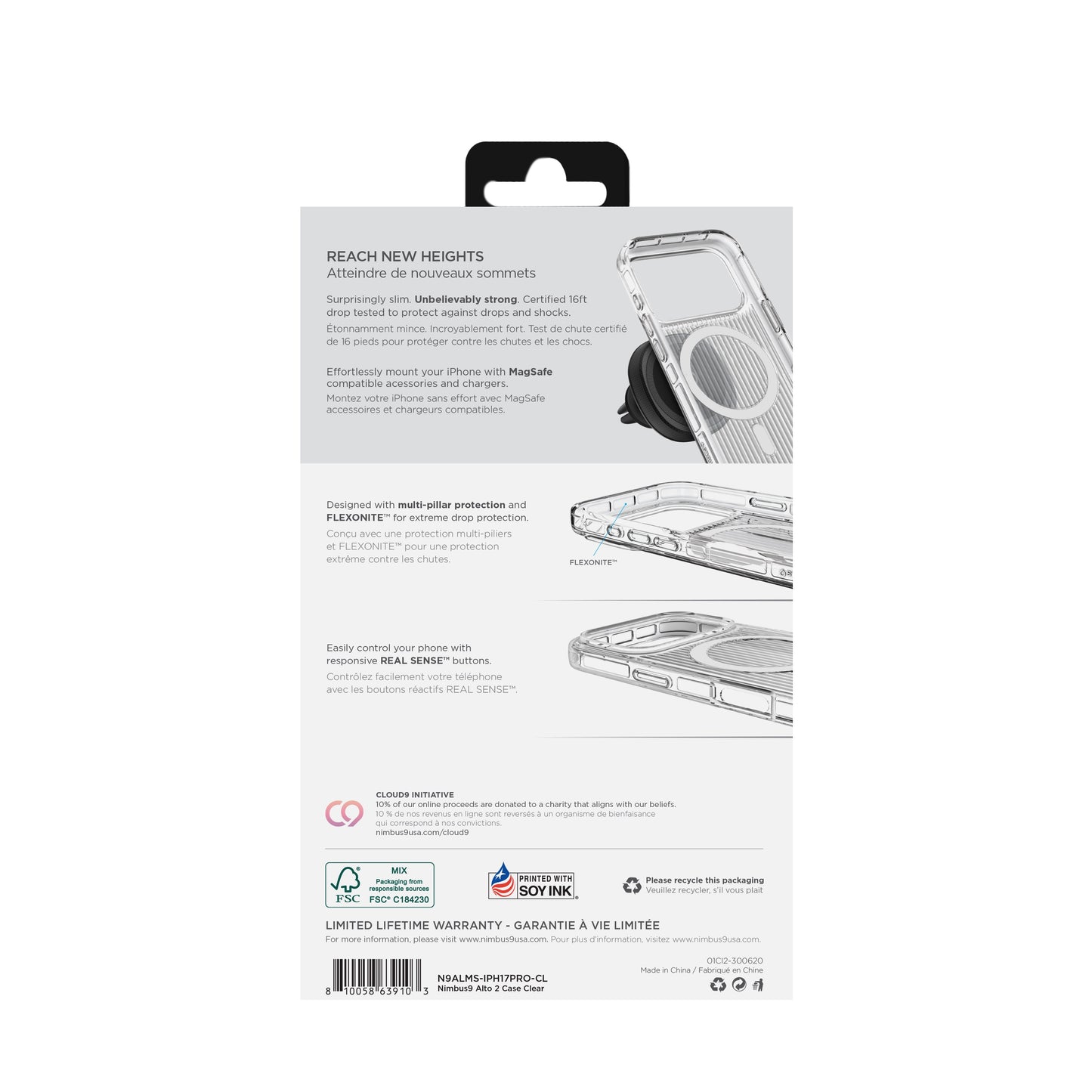 Nimbus9 Alto 2 iPhone 17 Pro MagSafe Case