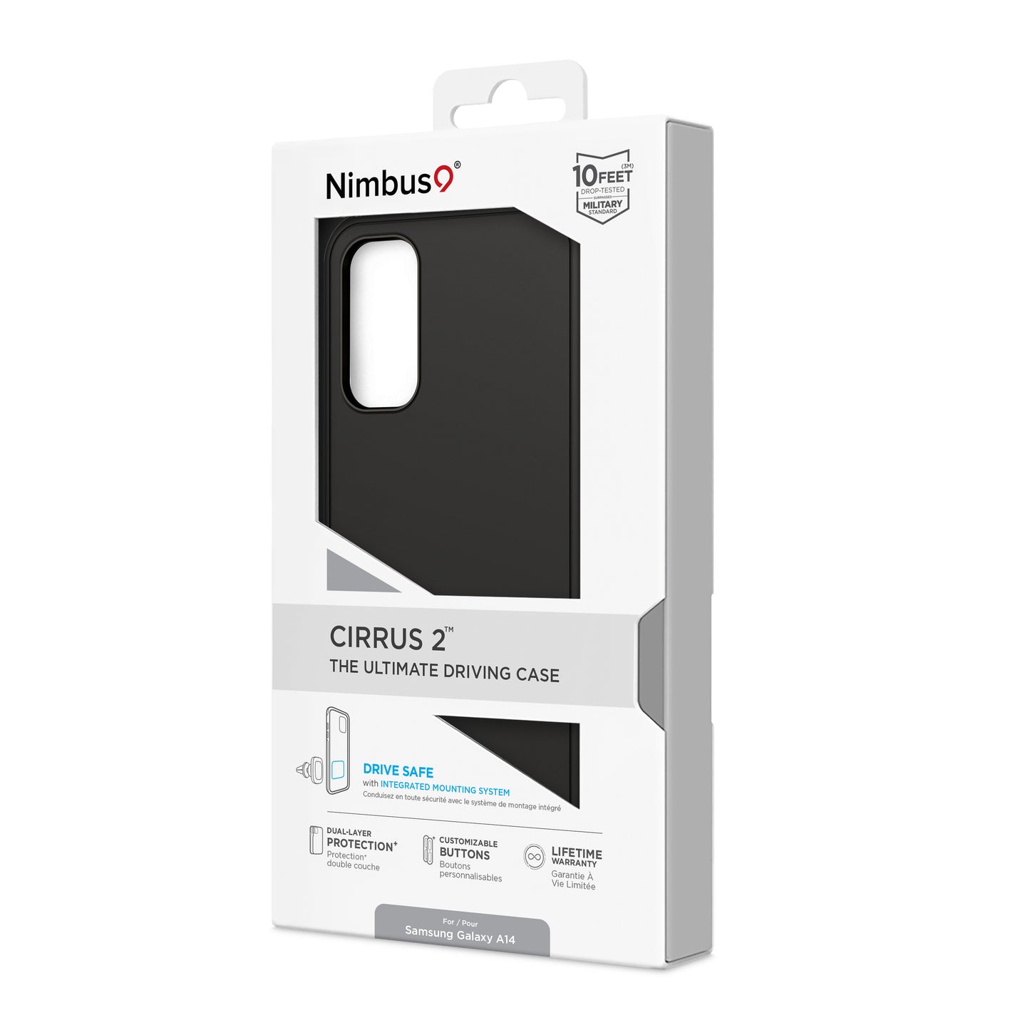 Nimbus9 Cirrus 2 Galaxy A14 5G Case - Black