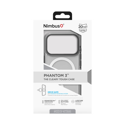 Nimbus9 Phantom 3 iPhone 17 Pro MagSafe Case - Clear