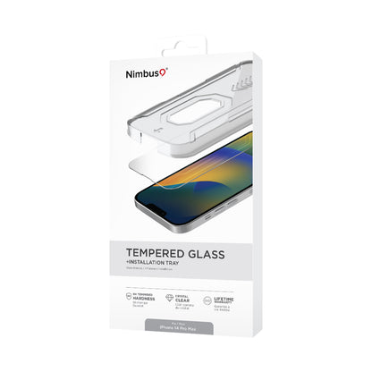 Nimbus9 Tempered Glass and Installation Kit for iPhone 14 Pro Max (6.7) - Clear