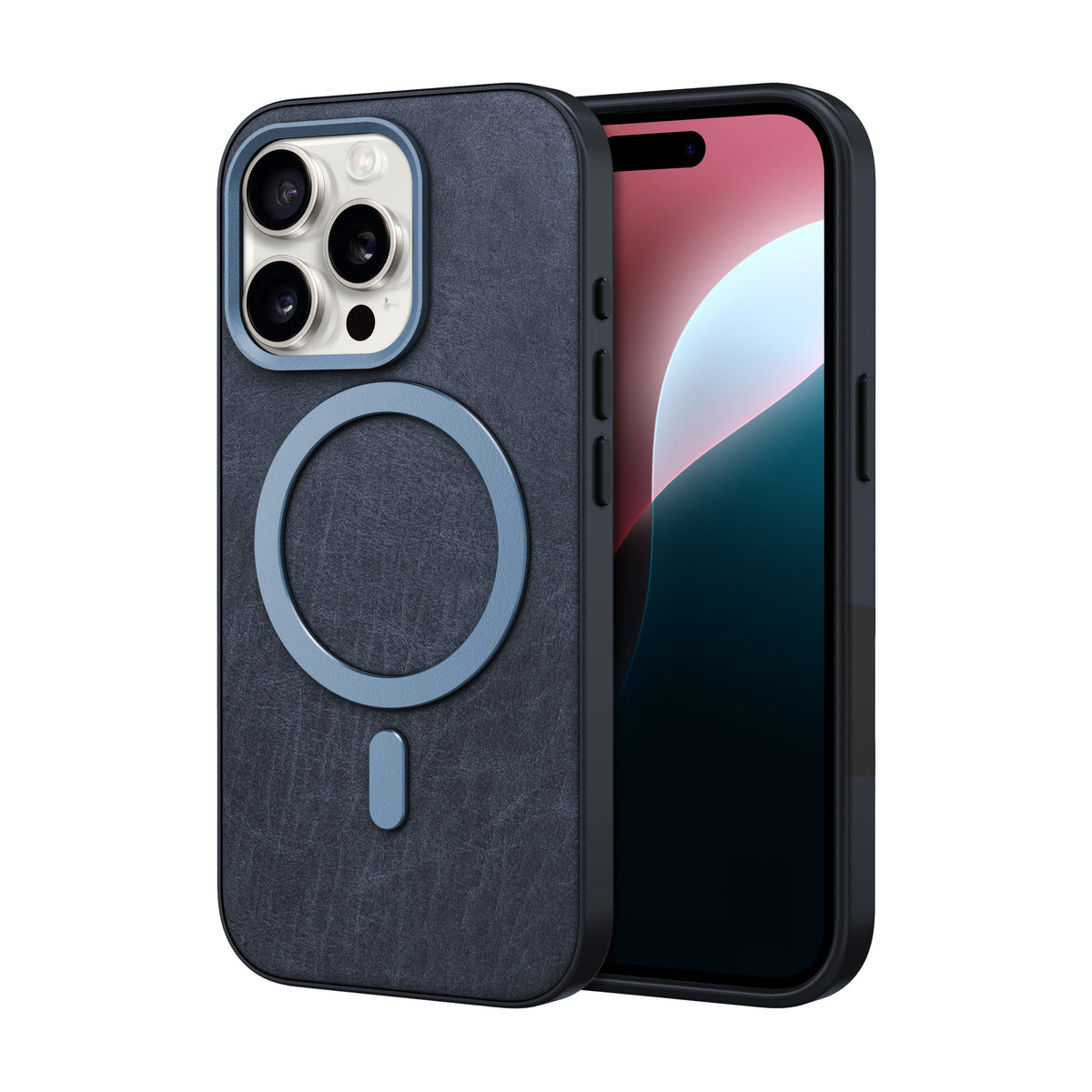 Coque Nimbus9 Essence MagSafe pour iPhone 15 Pro Max – Bleu marine