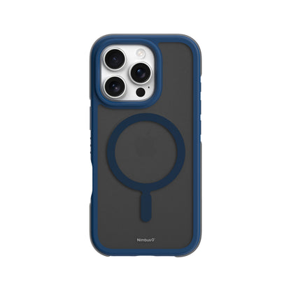 Coque MagSafe Nimbus9 Summit pour iPhone 16 Pro – Bleu givré