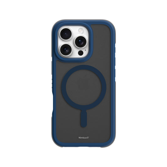 Coque MagSafe Nimbus9 Summit pour iPhone 16 Pro – Bleu givré