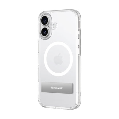 Nimbus9 Aero MagSafe Case for iPhone 17 with Built-In Kickstand - Clear