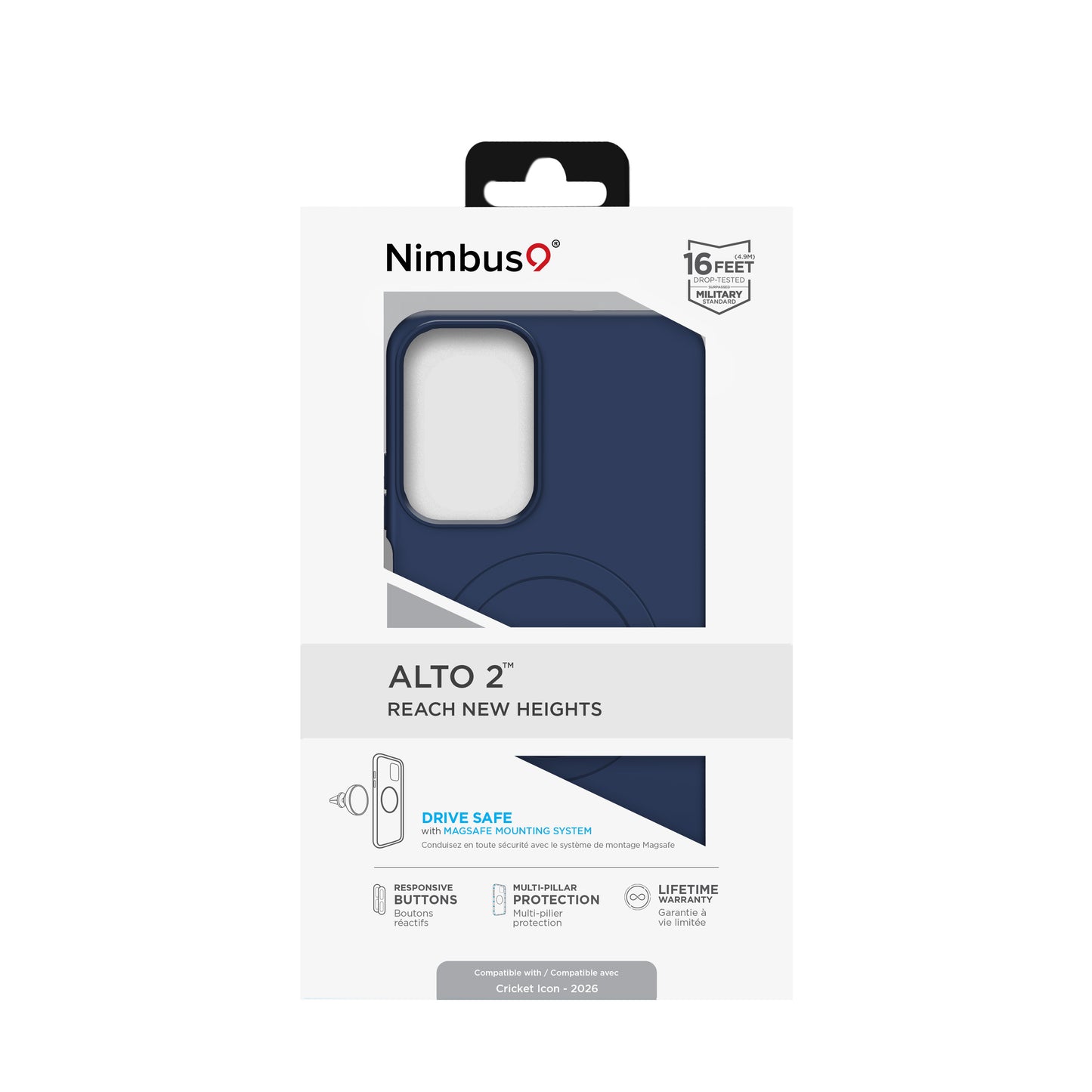 Nimbus9 Alto 2 Cricket Icon - 2026 Case