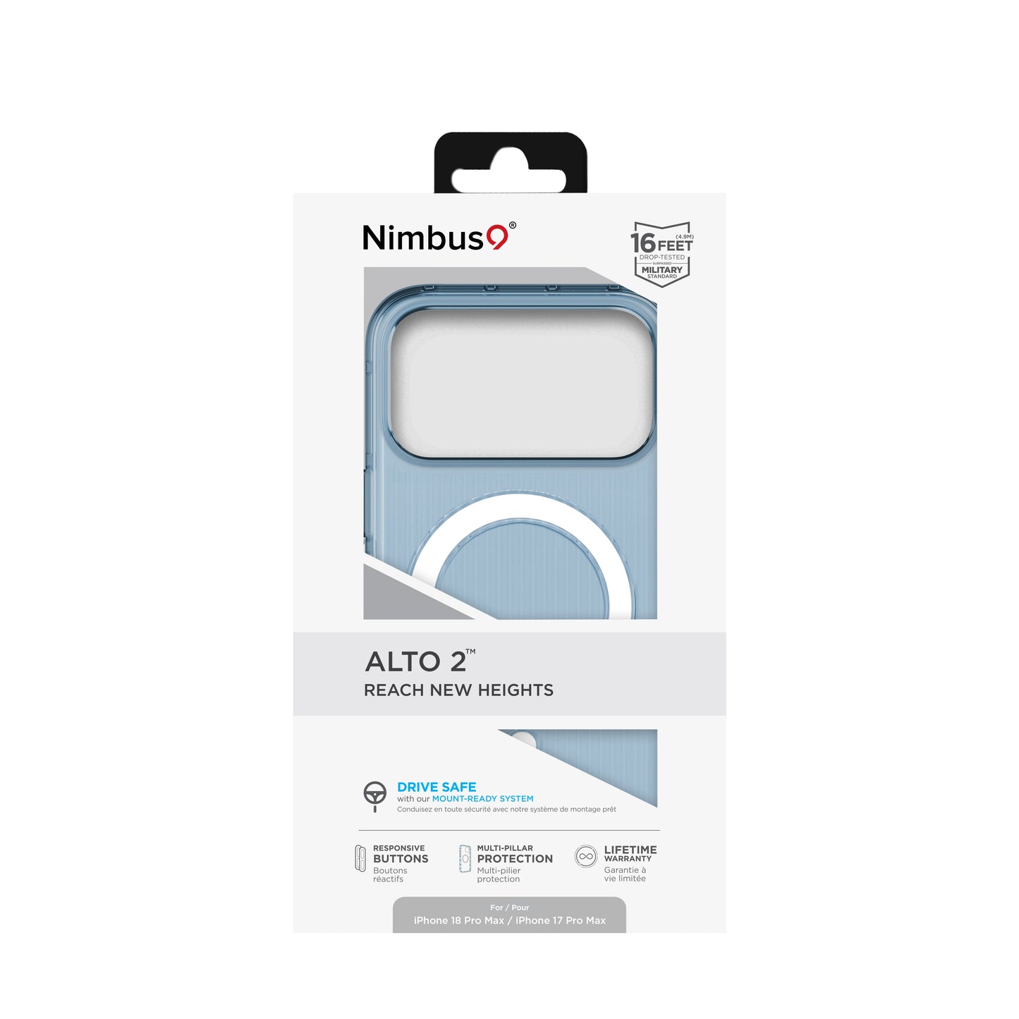Nimbus9 Alto 2 iPhone 18 Pro Max MagSafe Case