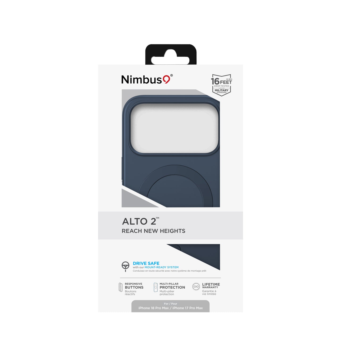 Nimbus9 Alto 2 iPhone 18 Pro Max MagSafe Case