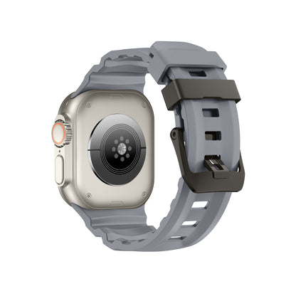Nimbus9 RidgeFit Rugged Sport Band for Apple Watch 44/45/46/49mm - Gray
