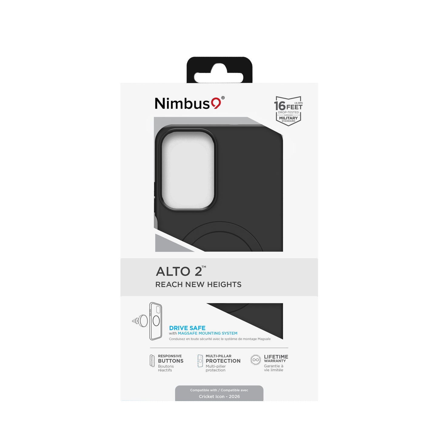 Nimbus9 Alto 2 Cricket Icon - 2026 Case