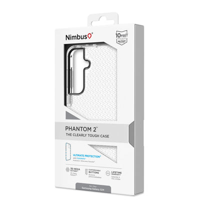 Funda Nimbus9 Phantom 2 para Galaxy S24 - Transparente