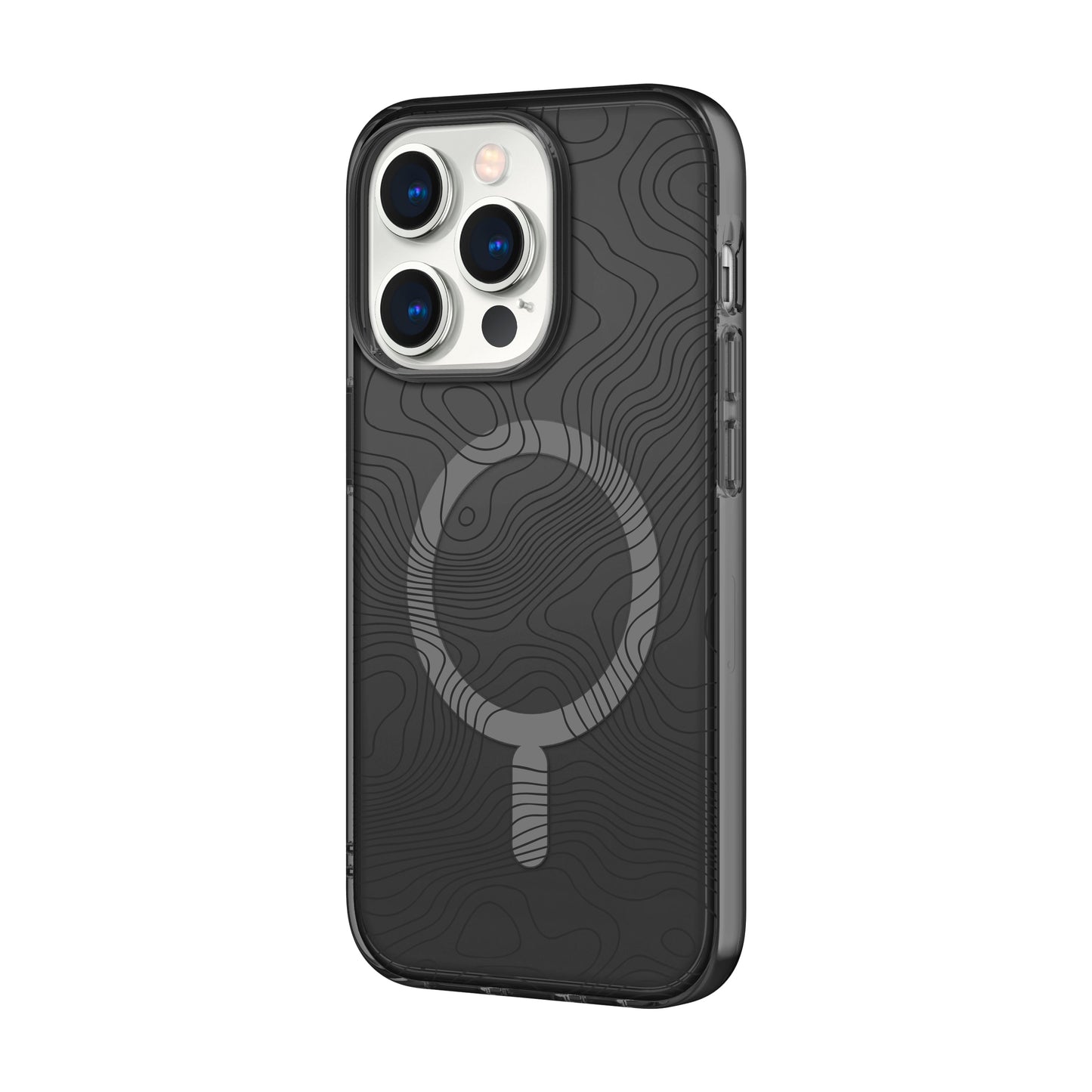 Funda MagSafe Nimbus9 Stratus para iPhone 15 Pro - Topografía