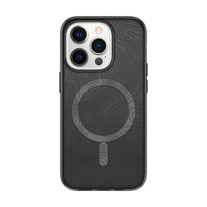 Funda MagSafe Nimbus9 Stratus para iPhone 15 Pro - Topografía