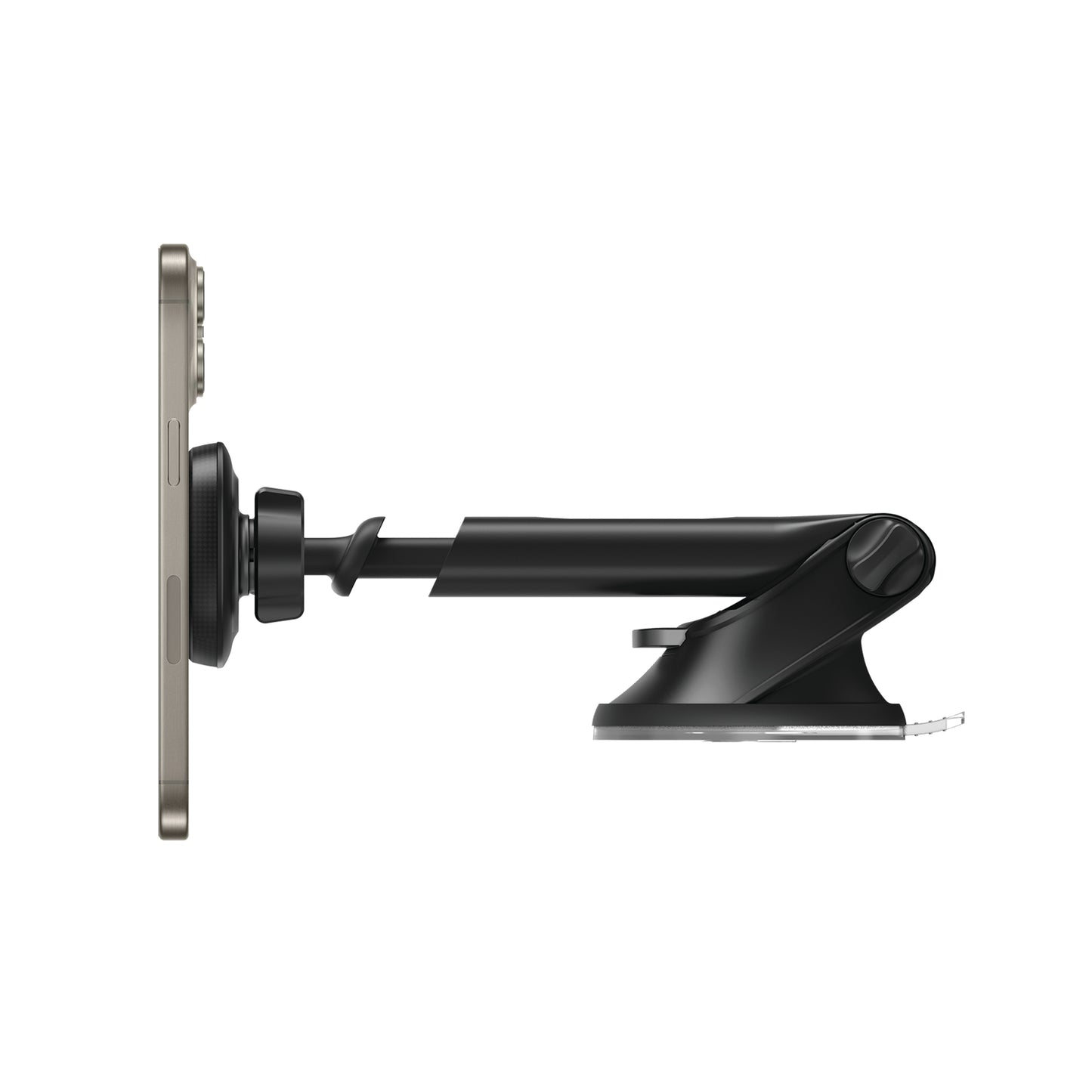 Support magnétique pour téléphone Nimbus9 avec ventouse - Noir