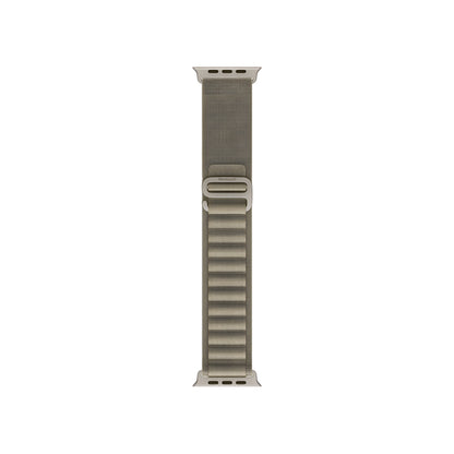 Bracelet sport en nylon Nimbus9 pour Apple Watch 45 mm – Taupe neutre