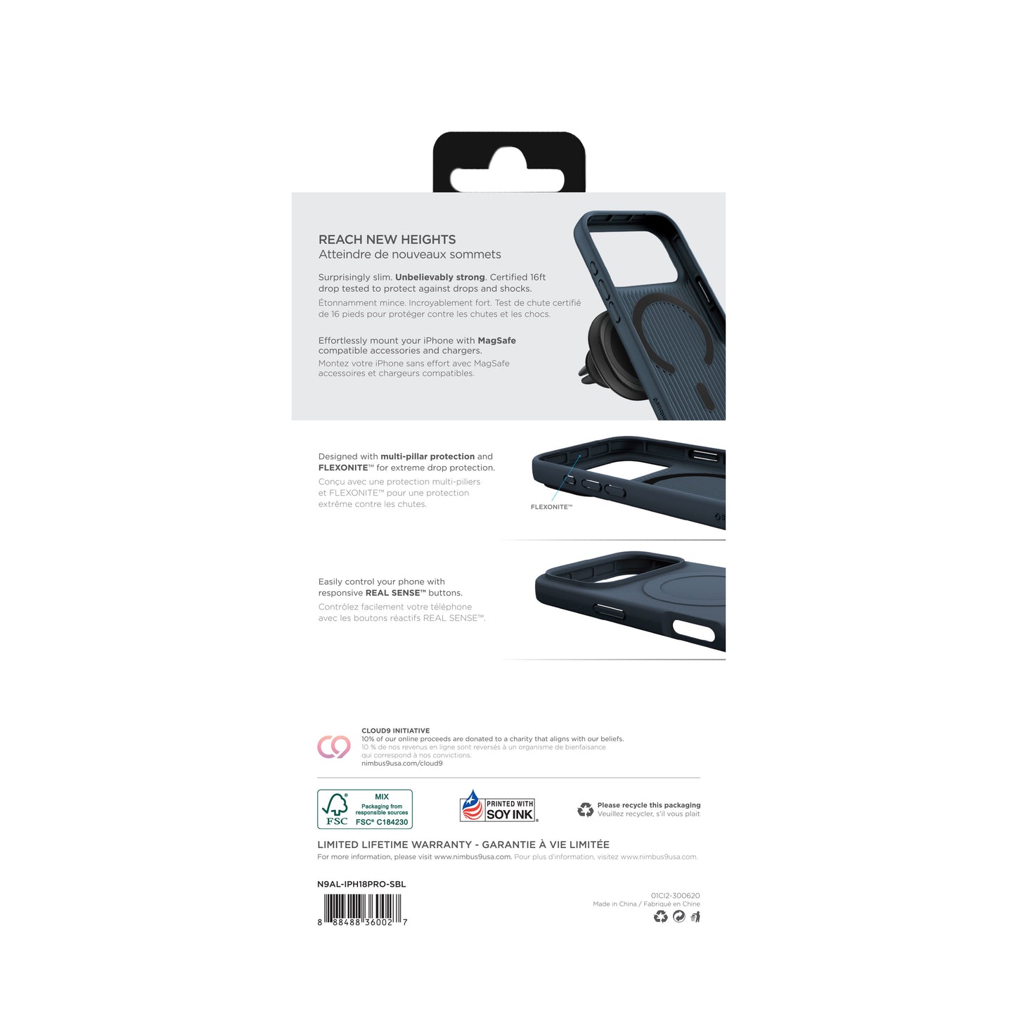 Nimbus9 Alto 2 iPhone 18 Pro MagSafe Case