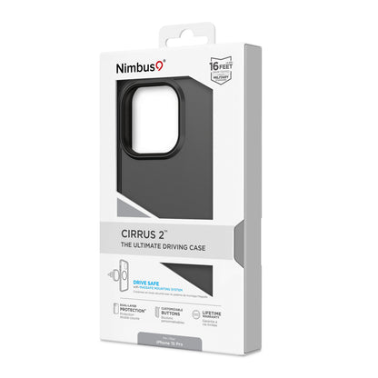 Funda MagSafe Nimbus9 Cirrus 2 para iPhone 15 Pro - Gris plomizo